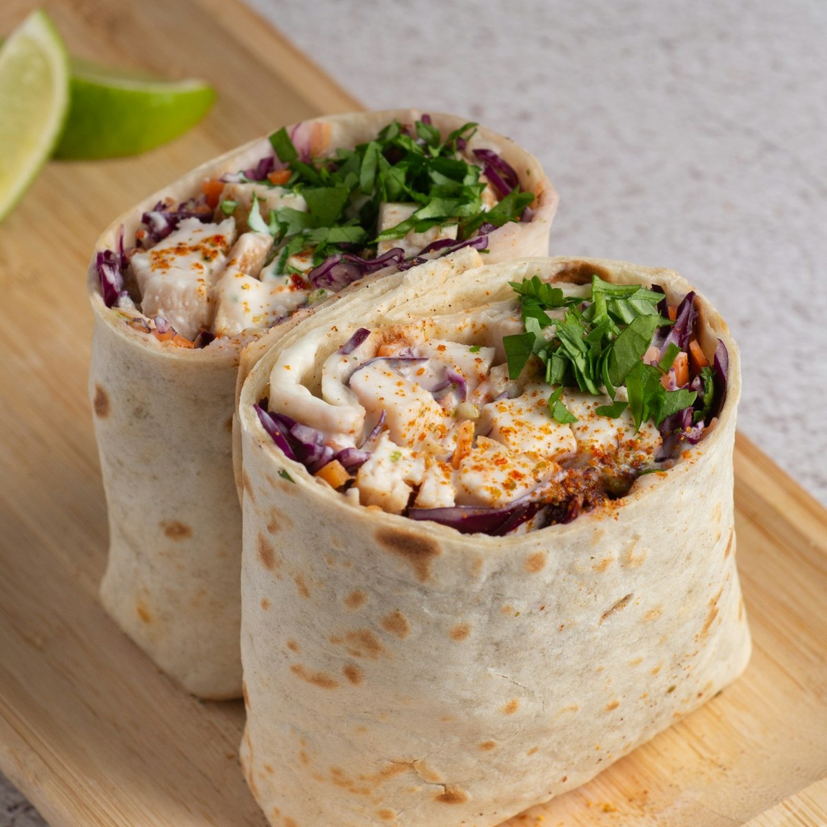 Avocado Chicken Wrap